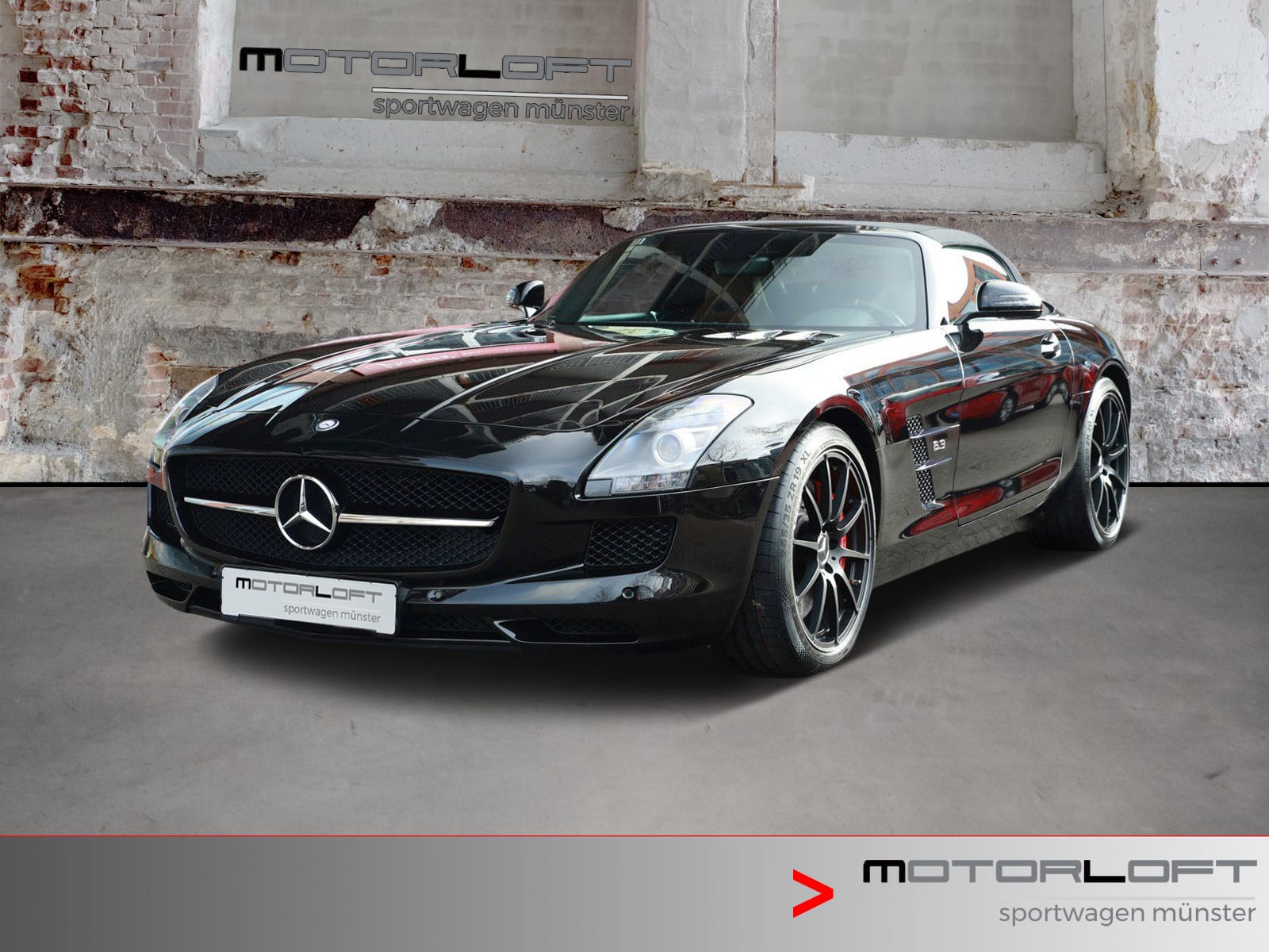Mercedes Benz SLS AMG GT Roadster, B&O, Kamera, perfekt